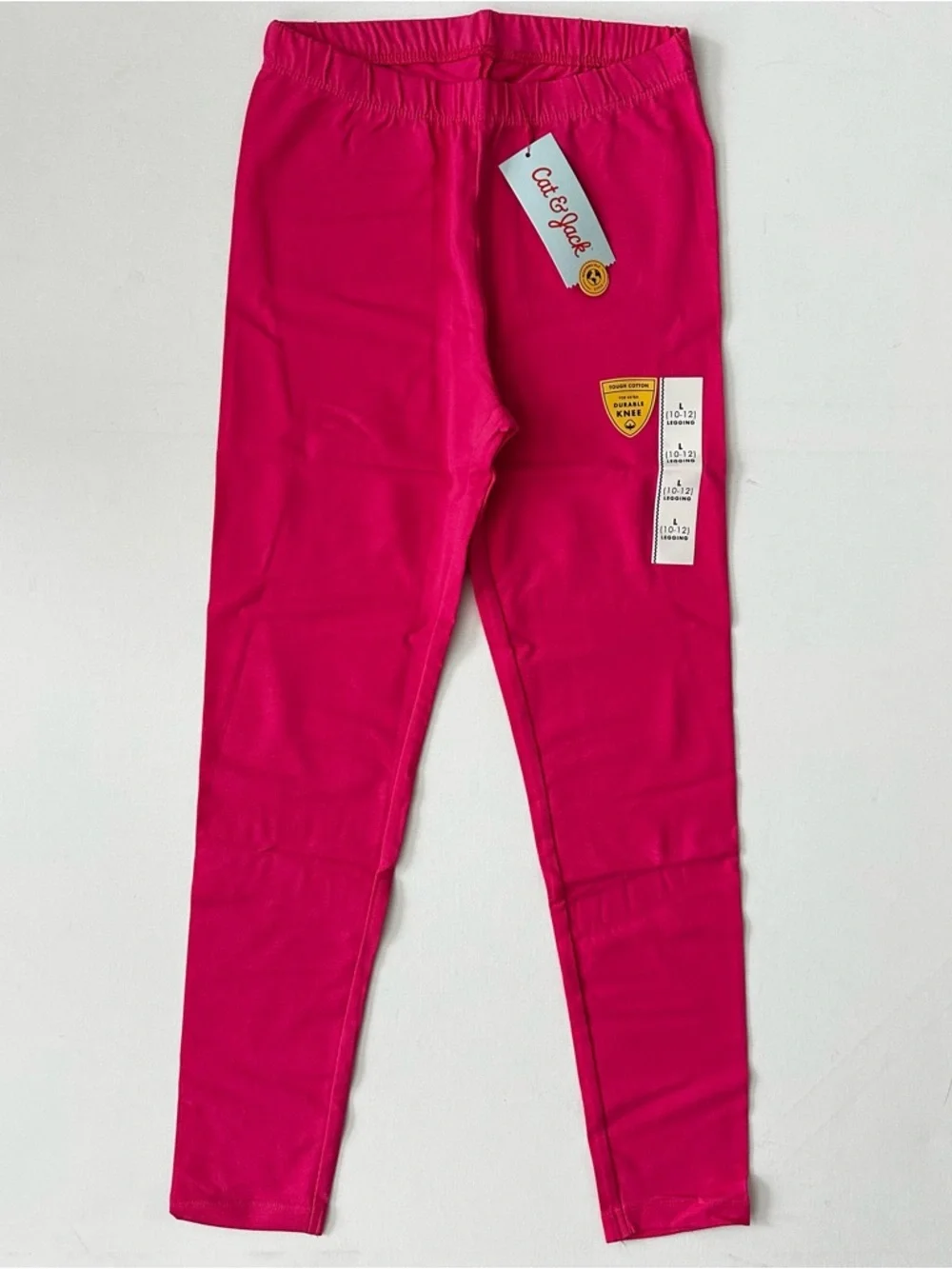 Cat & Jack Hot Pink Girls' Leggings Size L (10-12)
